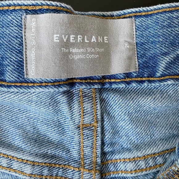 Everlane The Relaxed '90s Short High Rise 100% cotton - Picture 5 of 9